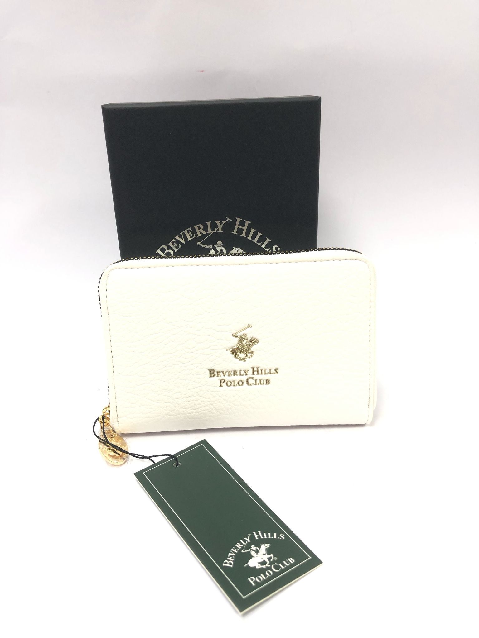 Portafoglio donna di beverly hills polo club bh-4140 beige / nero/ cuoio / bianco