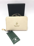 Portafoglio donna di beverly hills polo club bh-4140 beige / nero/ cuoio / bianco