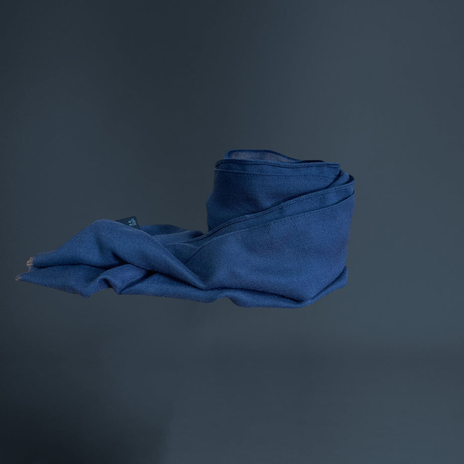 VICOLIVENTI sciarpa uomo fantasia BLU