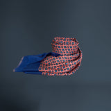 VICOLIVENTI sciarpa uomo fantasia ROSSO/BLU