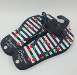 flip flop nero cherry di camomilla milano cod.59159 S 36-37/ M 38-39 / L 40-41