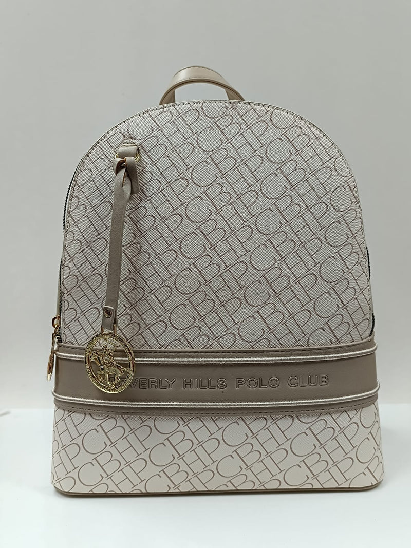 zaino donna di beverly hills polo club bh-3722 nero/ beige