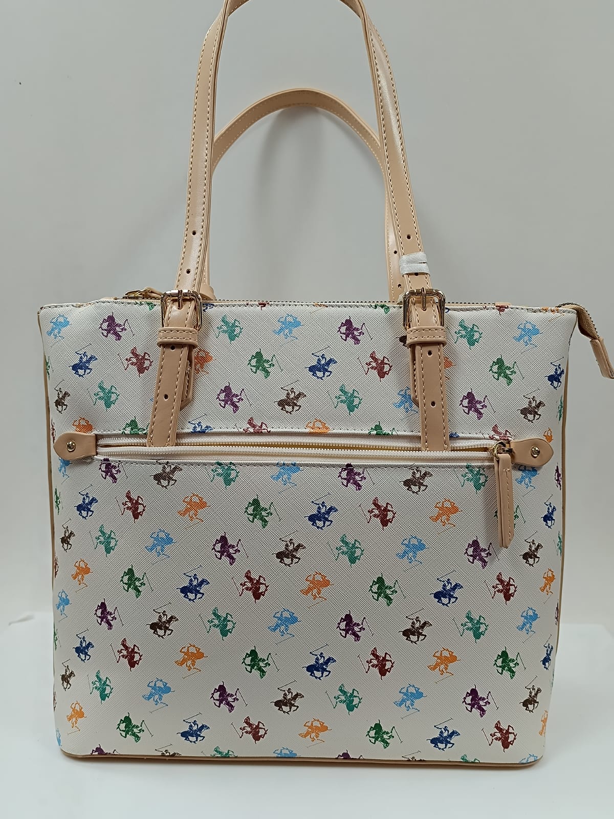 borsa a spalla donna di beverly hills polo club bh-3700 beige