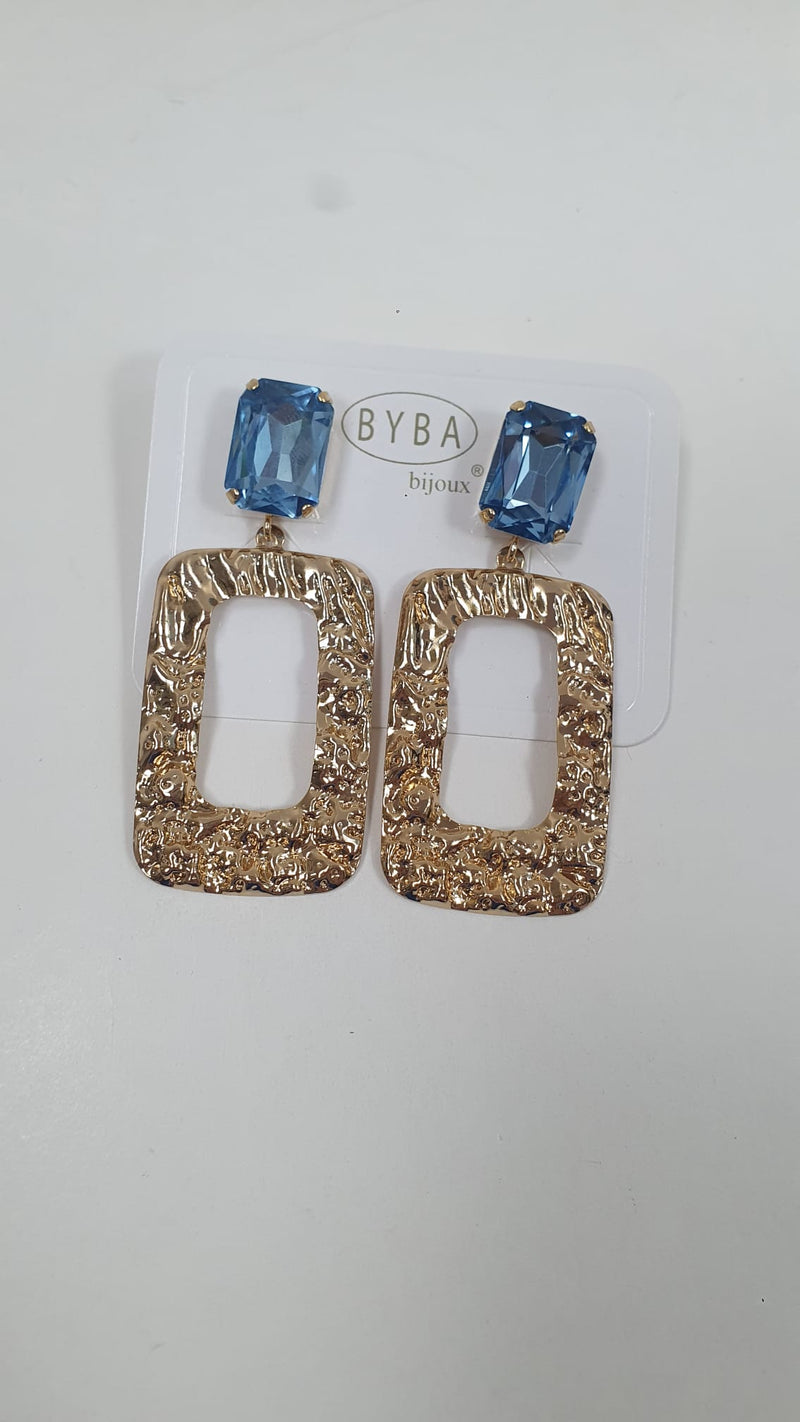 orecchini donna di byba bijoux cristalli caramel A045711