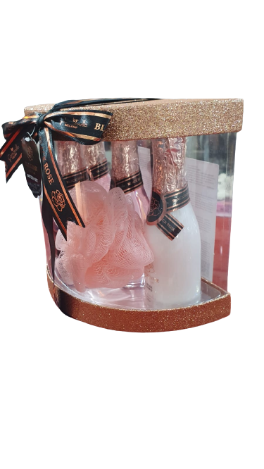 Confezione regalo di camomilla milano black rose bottles set