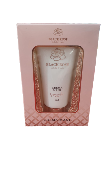 cofanetto regalo di camomilla milano black rose crema mani cod. 61526