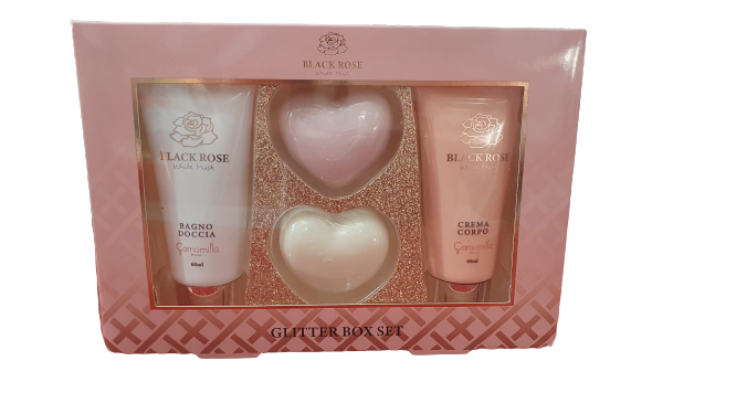 cofanetto regalo di camomilla milano glitter box set cod. 61533
