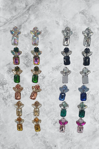 Orecchini donna di trik bijoux vari colori