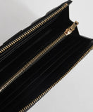 Portafoglio donna matelasse com borchie di gaudì V3AI-11284 nero/ bianco