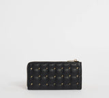 Portafoglio donna matelasse com borchie di gaudì V3AI-11284 nero/ bianco