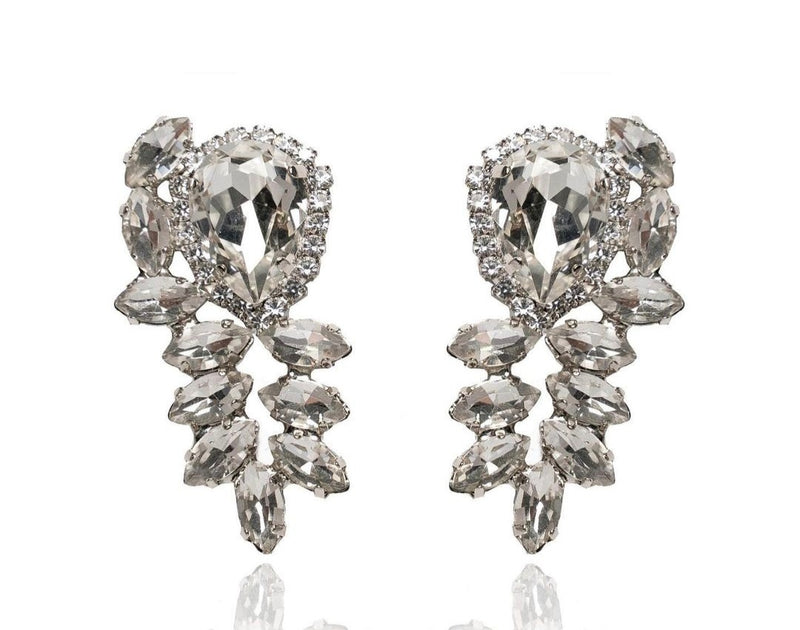 Orecchini donna eleganza di trik bijoux montatura argento