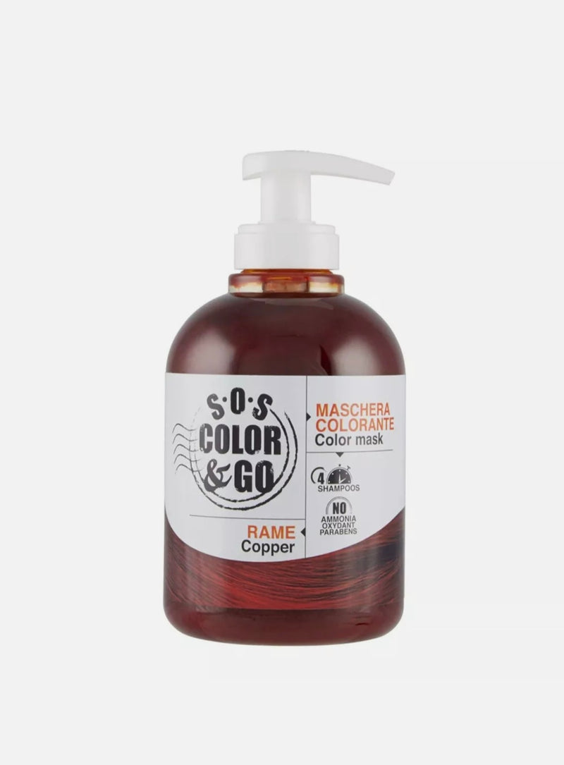 Maschera colorante s.o.s color & go di alama professional 300ml