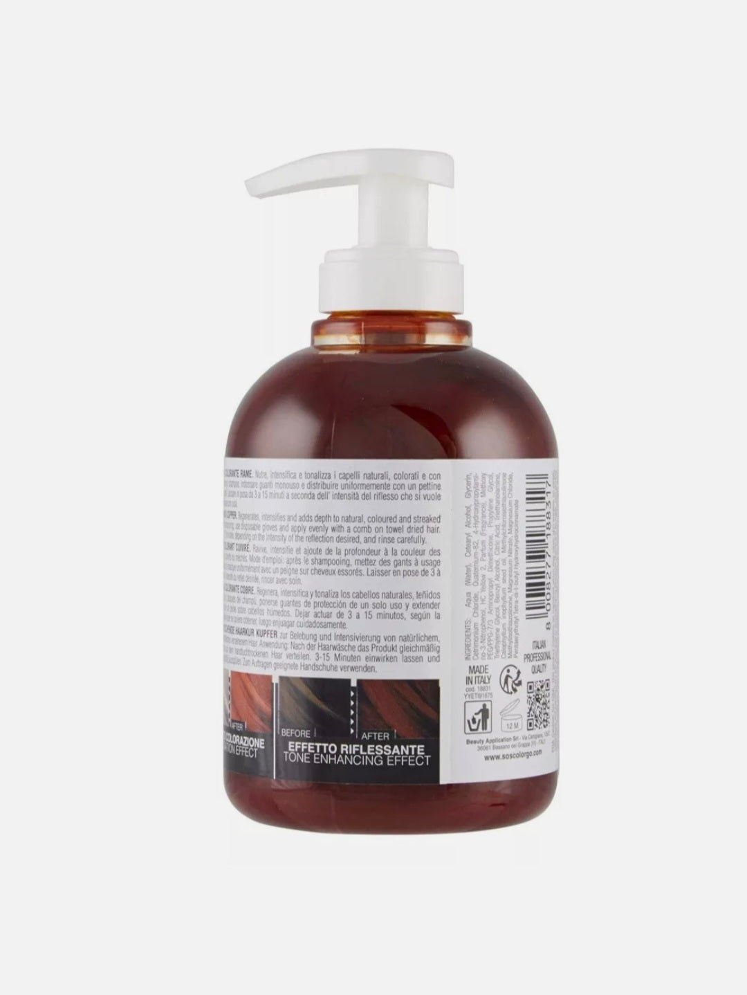 Maschera colorante s.o.s color & go di alama professional 300ml