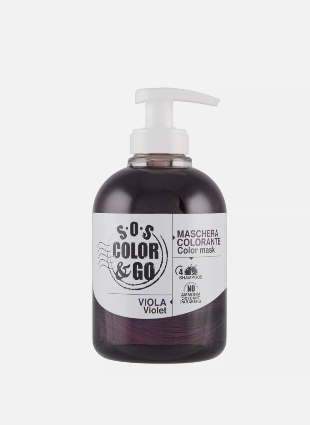 Maschera colorante s.o.s color & go di alama professional 300ml