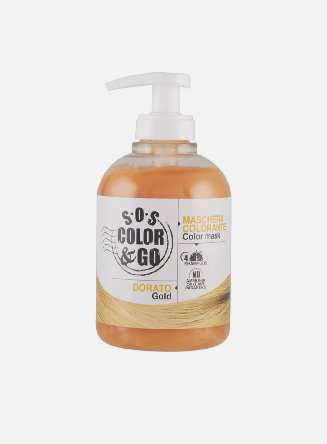 Maschera colorante s.o.s color & go di alama professional 300ml