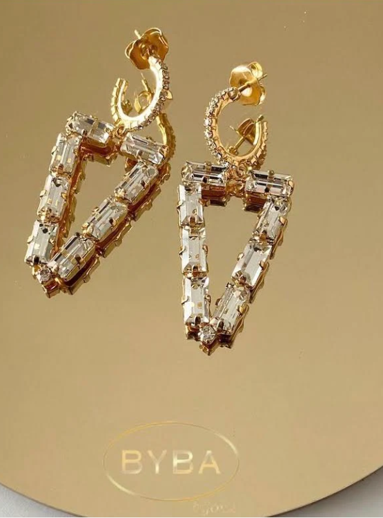 orecchini VV medium di byba bijoux