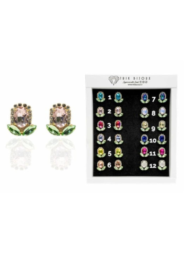 donna orecchini Chester di trik bijoux vari colori