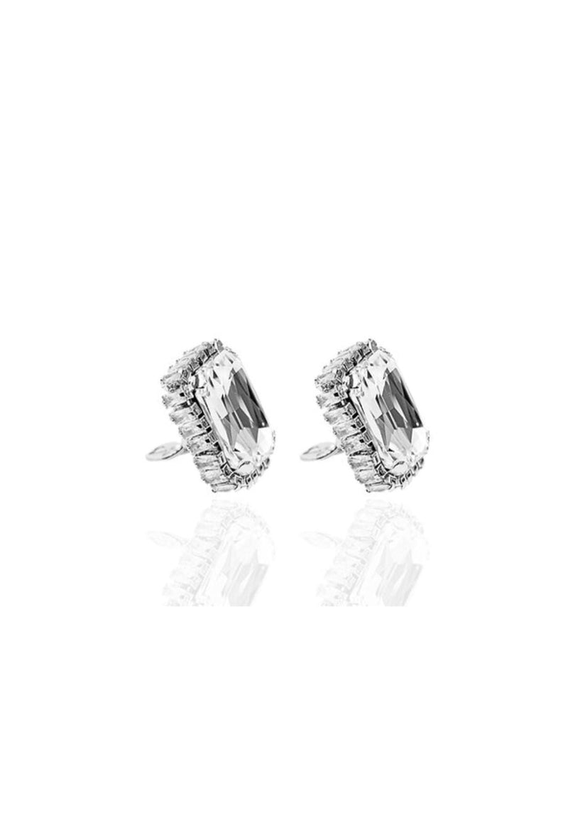 donna orecchini clips stafford di trik bijoux oro/ argento