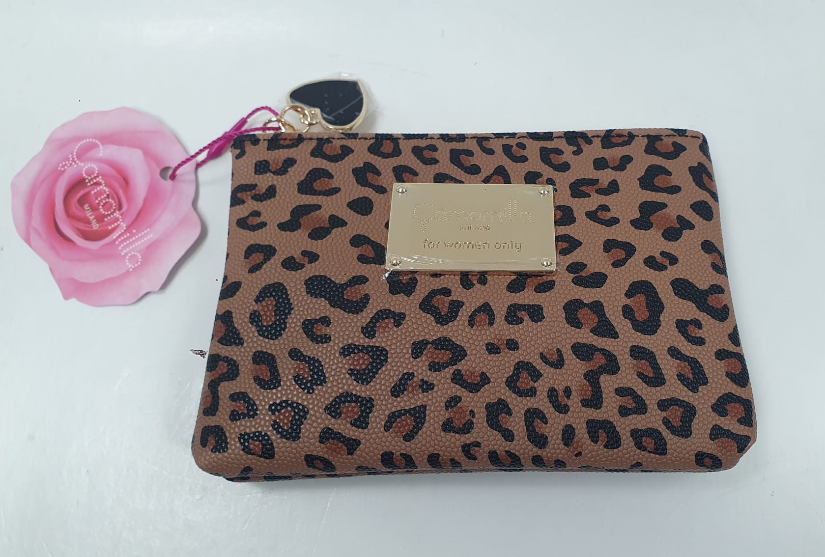 portamonete bustina piatta s eri piccola glam mix cod.02075 di camomilla milano