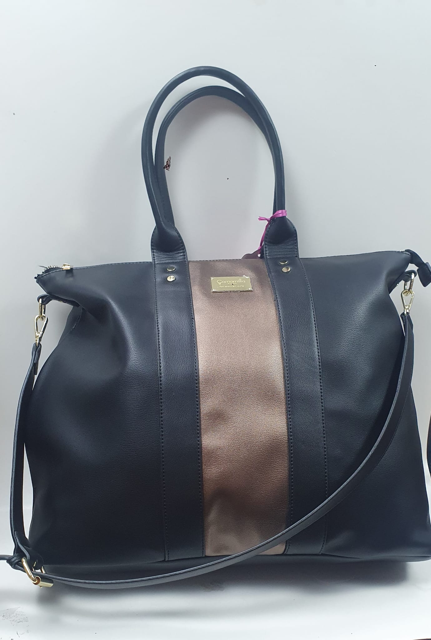 borsa a spalla office nero di camomilla milano cod. 56235