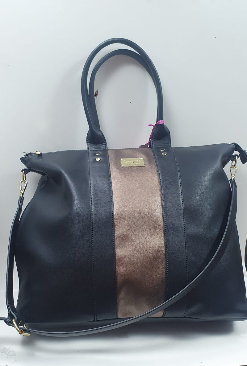 borsa a spalla office nero di camomilla milano cod. 56235
