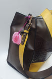 borsa a mano donna di camomilla milano cod.55873 marrone