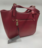 borsa a spalla donna di beverly hills polo club bh-3830 rosso/ cuoio