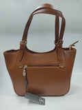borsa a spalla donna di beverly hills polo club bh-3830 rosso/ cuoio