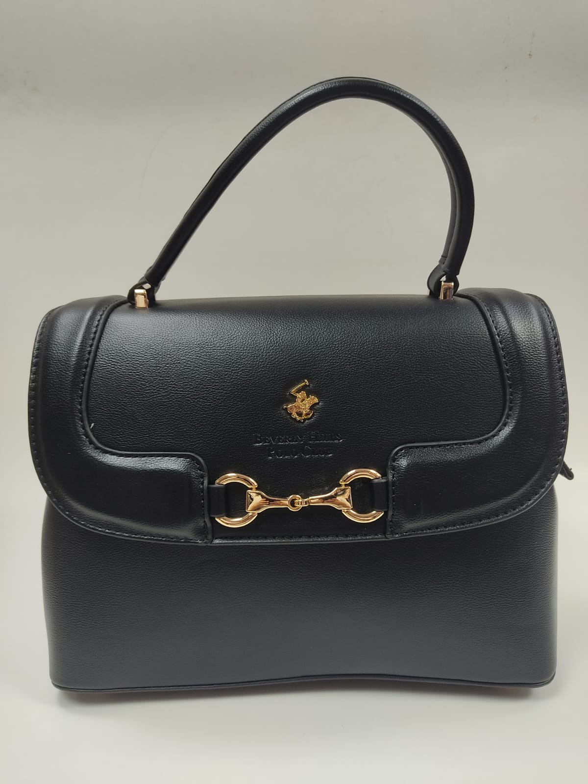borsa a man donna di beverly hills polo club bh-3833  nero