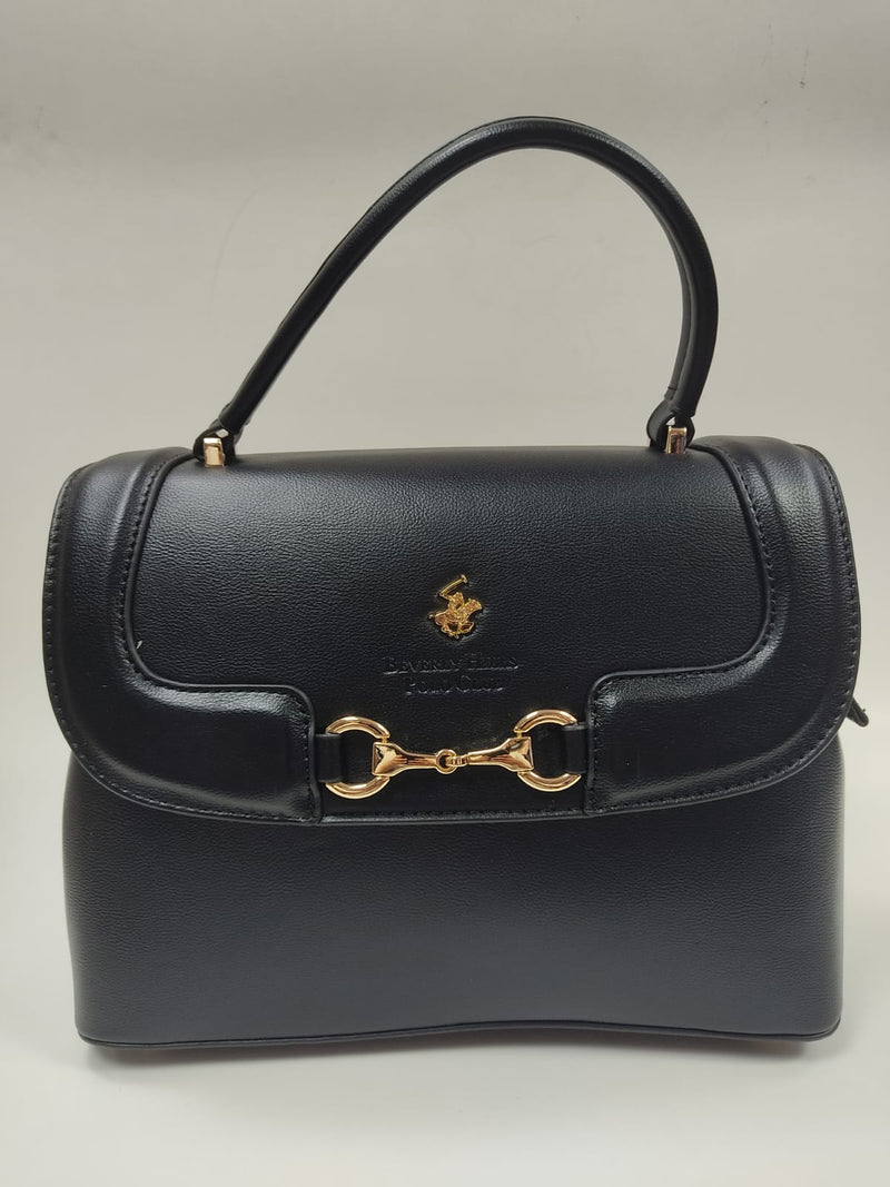 borsa a man donna di beverly hills polo club bh-3833  nero