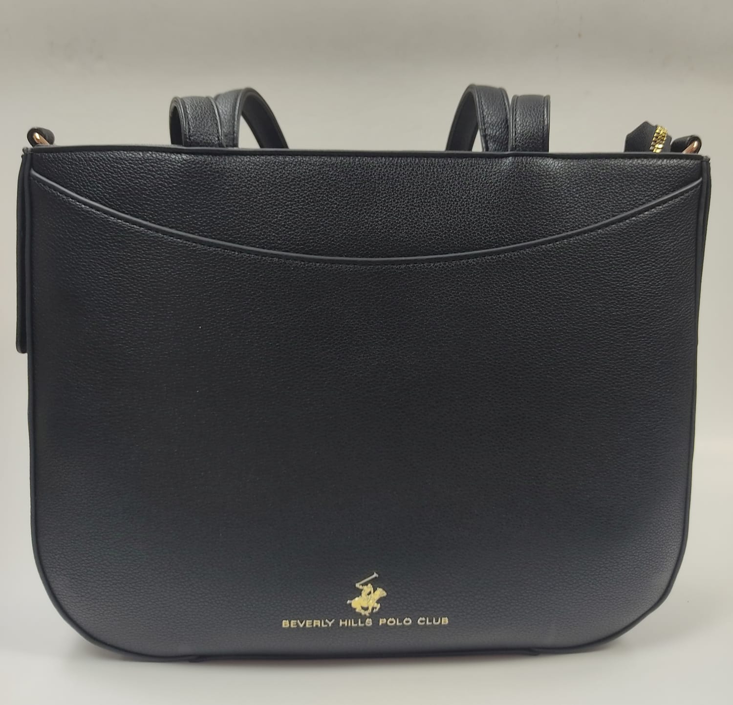 borsa a spalla donna di beverly hulls polo club bh-3810 verde/ nero