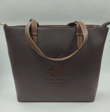 borsa a spalla donna di beverly hills polo club bh-3880 grigio/ moro