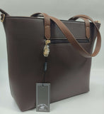 borsa a spalla donna di beverly hills polo club bh-3880 grigio/ moro