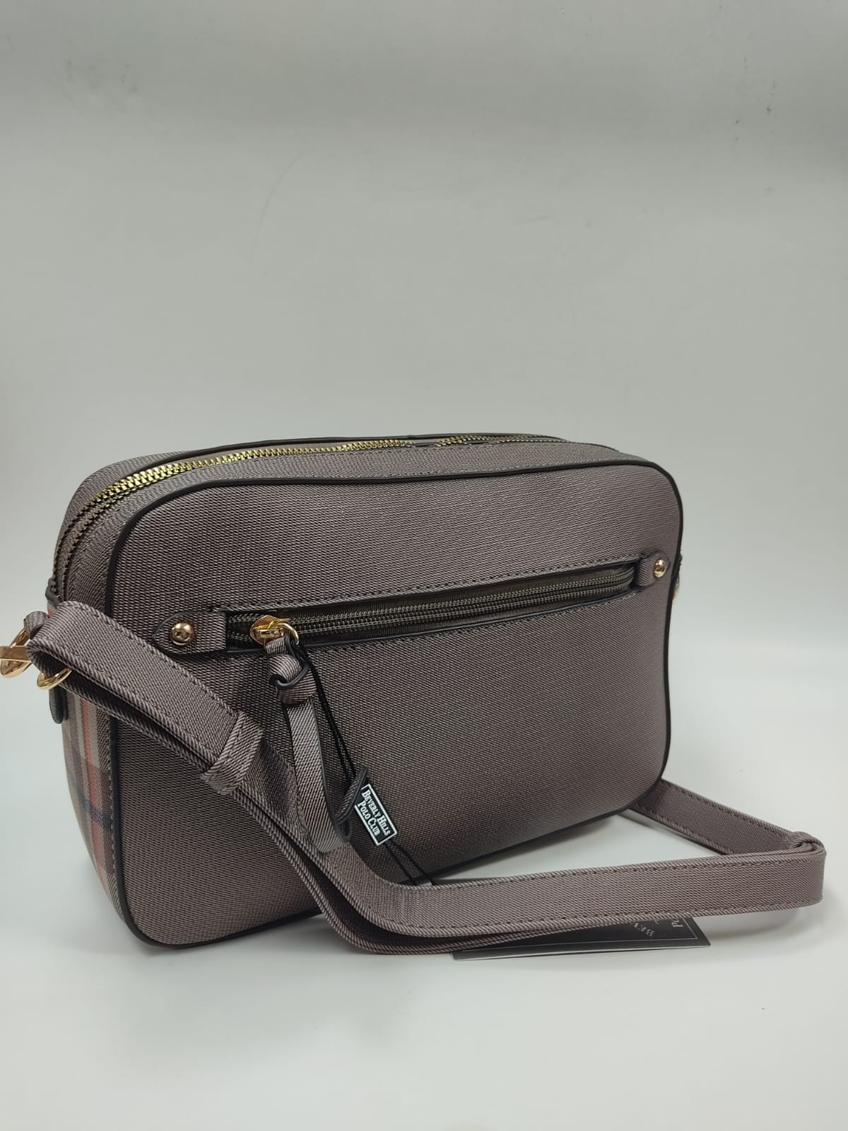 borsa tracolla donna di beverly hills polo club bh-3913 moro
