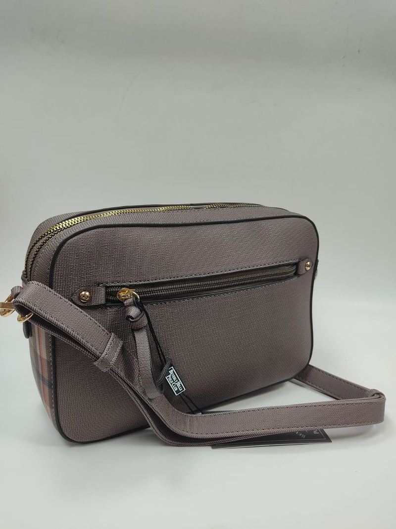 borsa tracolla donna di beverly hills polo club bh-3913 moro