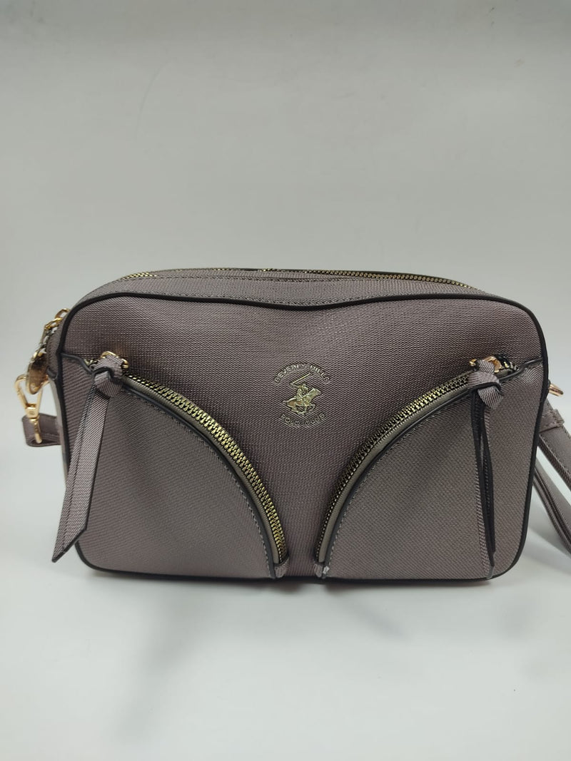 borsa tracolla donna di beverly hills polo club bh-3913 moro