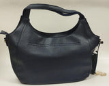 borsa donna di beverly hills polo club bh-3943 nero/ blu/ cuoio