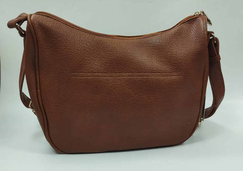 borsa donna di beverly hills polo club bh-3945 cuoio/ blu / nero/ arancio