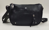 borsa donna di beverly hulls polo club bh-3946 cuoio/ blu/ nero