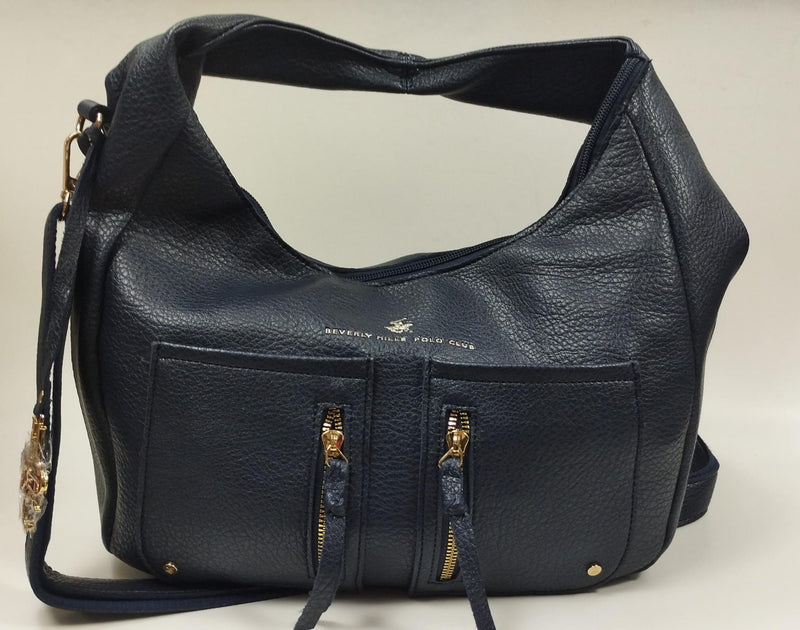 borsa donna di beverly hills polo club bh-3944 blu