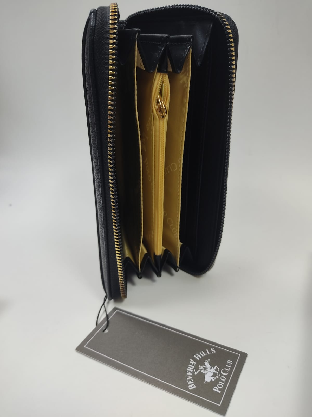 portafolio donna di beverly hills polo club bh-3815 nero/ verde