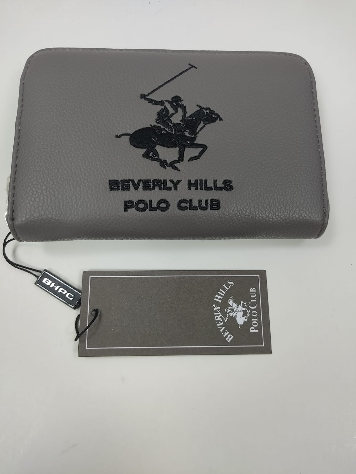 portafoglio donna di beverly hills polo club bh-3884 moro/ grigio