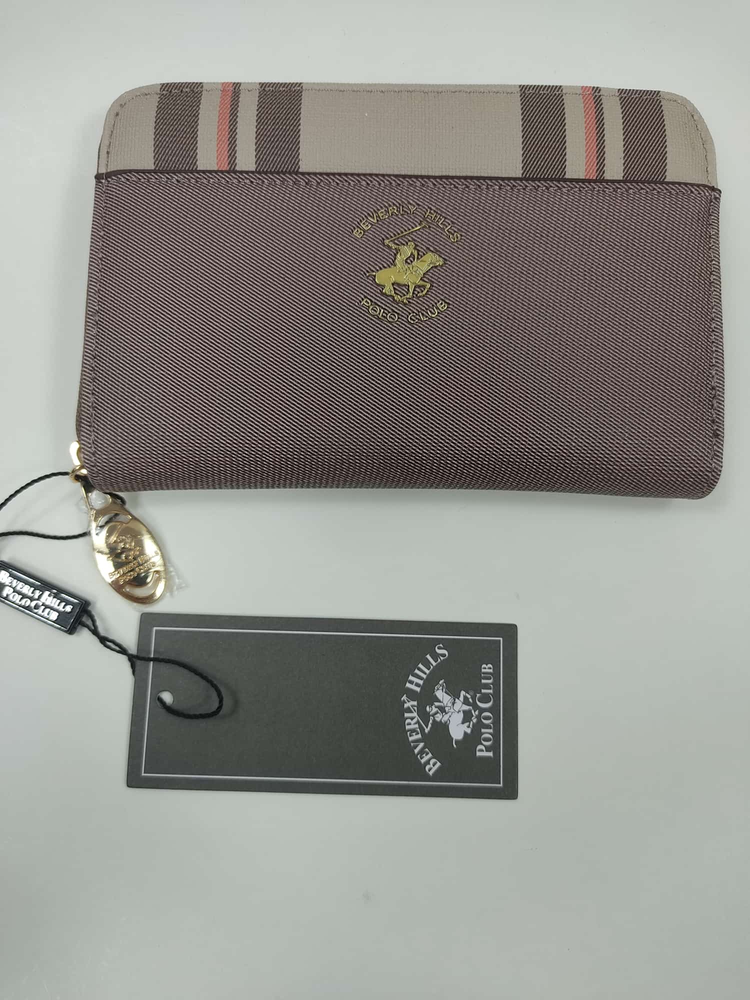 portafoglio donna di beverly hills polo club bh-3814 moro