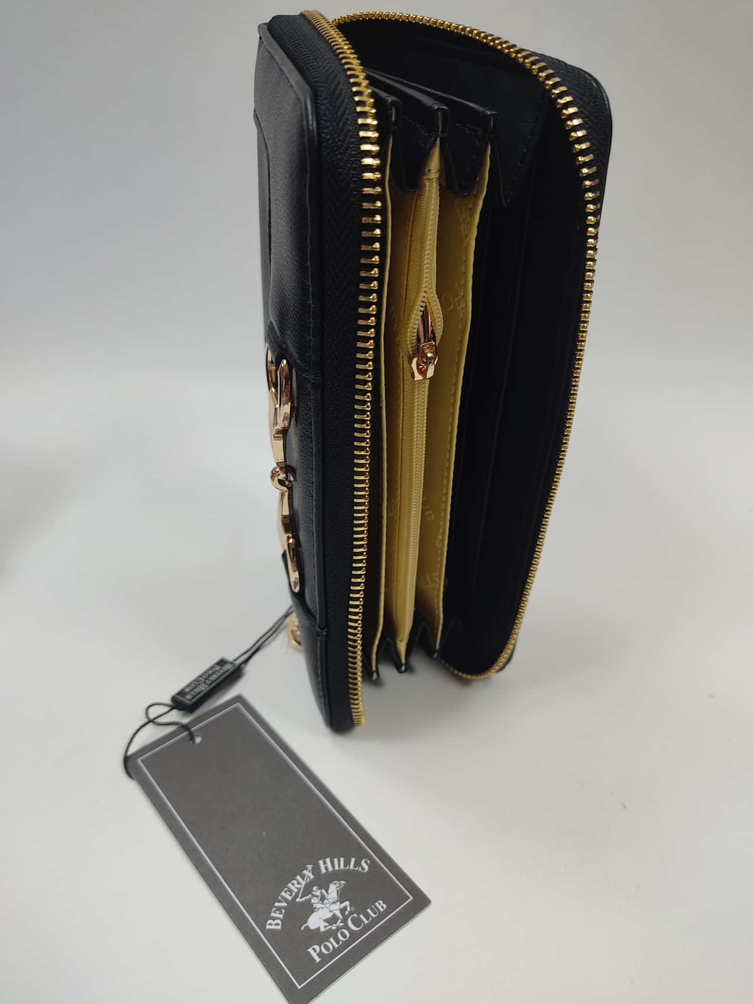 portafoglio donna di beverly hills polo club bh-3835 nero