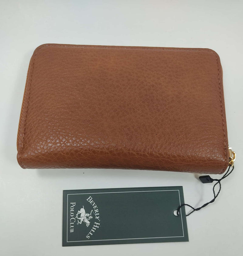 portafoglio donna di beverly hills polo club bh-3949 nero/ marrone
