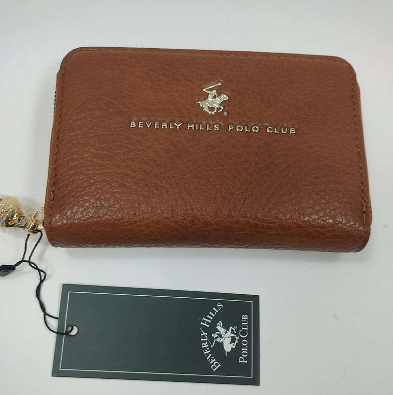 portafoglio donna di beverly hills polo club bh-3949 nero/ marrone