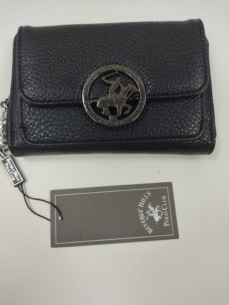 portafoglio donna di beverly hills polo club bh-3934 nero