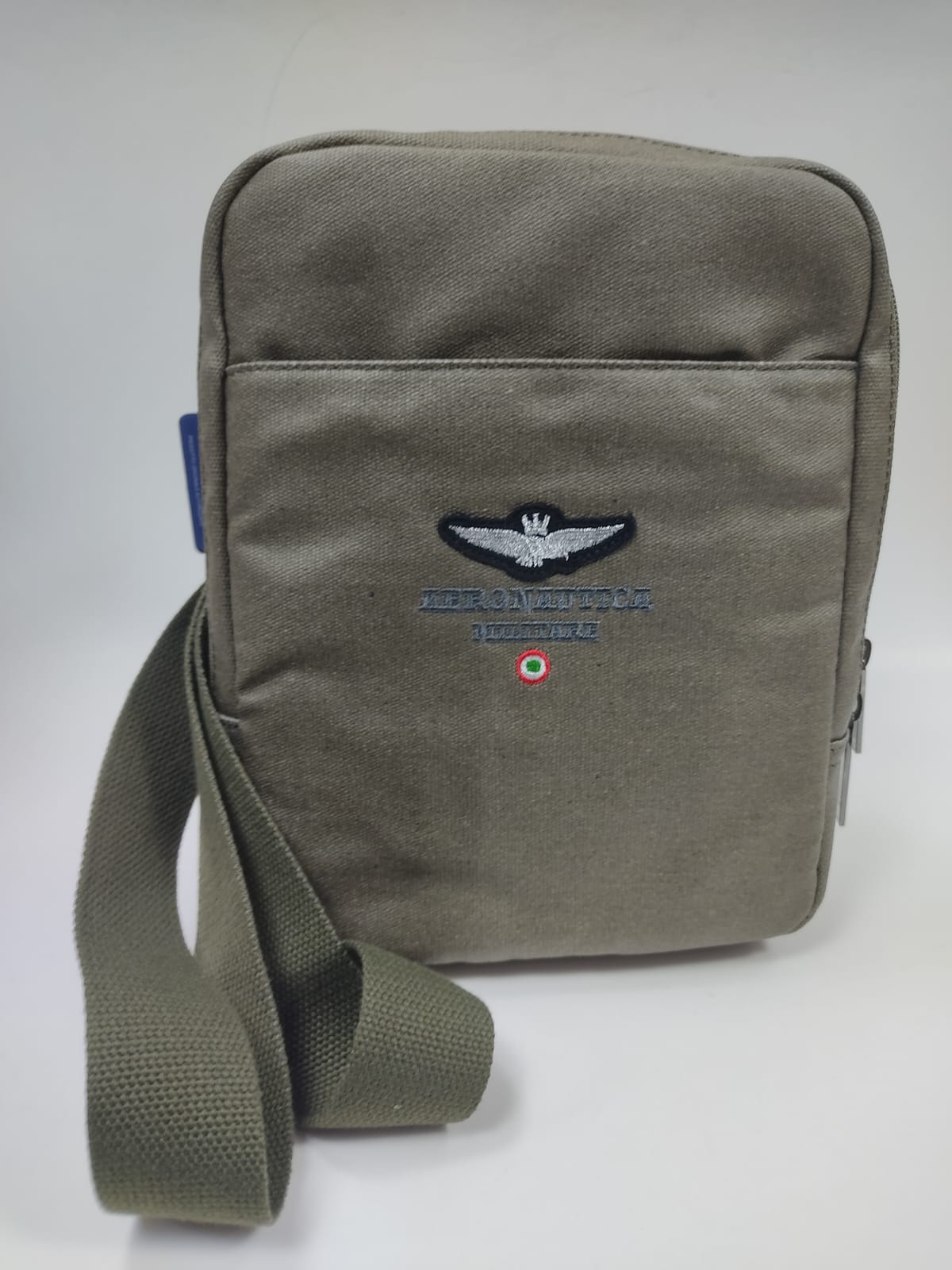 tracolla uomo aeronautica militare am-542 khaki/ blu/ nero