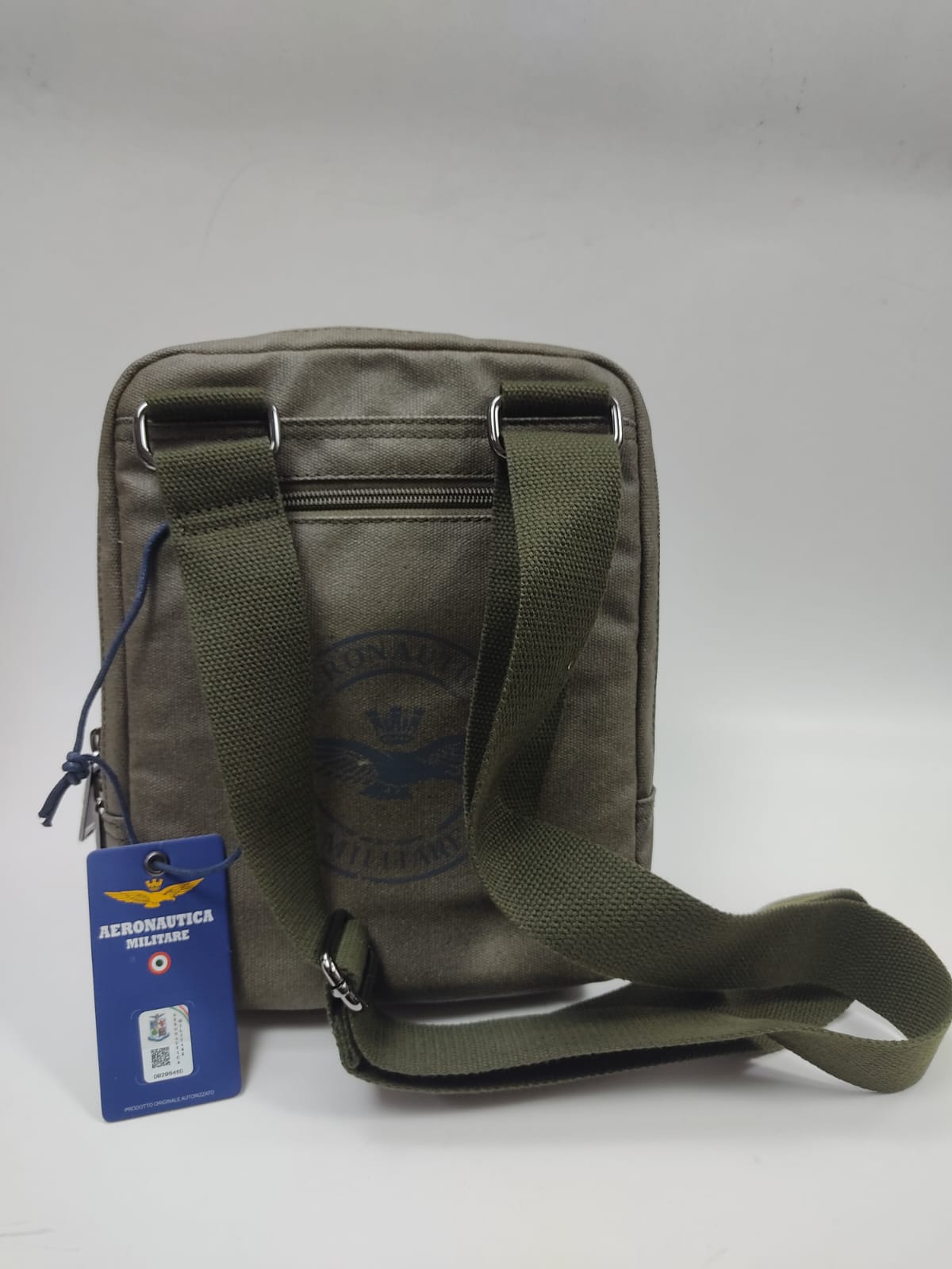 tracolla uomo aeronautica militare am-542 khaki/ blu/ nero