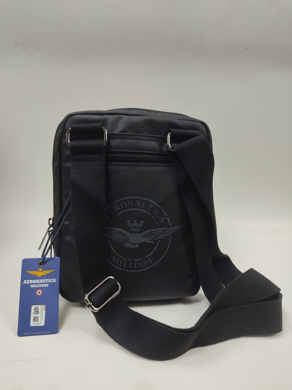 tracolla uomo aeronautica militare am-542 khaki/ blu/ nero